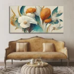 Abstract Colorful Spring Flower _(48"x24")